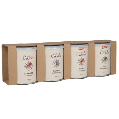 Casolo Bio Kaffeebohnen Probierpaket