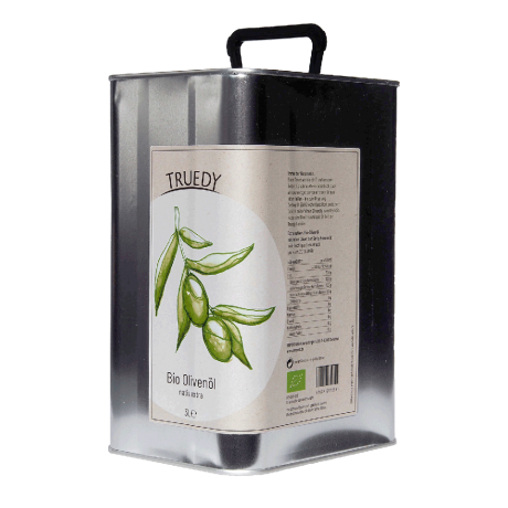 Truedy Bio Olivenöl nativ extra Kanister 3L