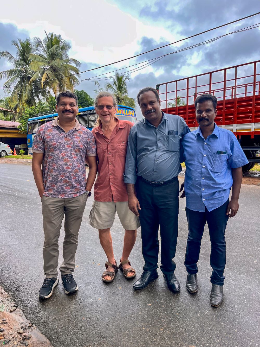 Peter und Kaffeepartner