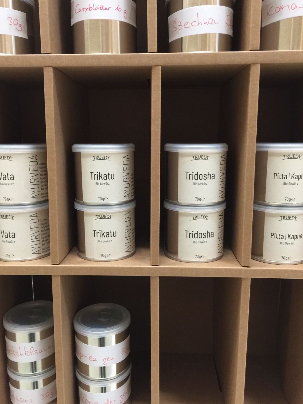 Truedy Etiketten Entwicklung