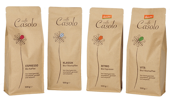 Caffè Casolo - bio und demeter Sorten