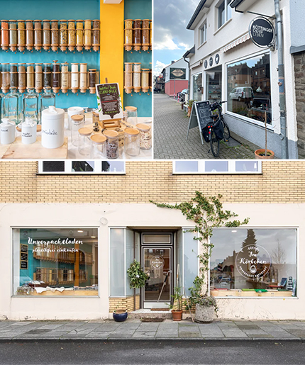 Unverpackt Läden und andere Konzepte