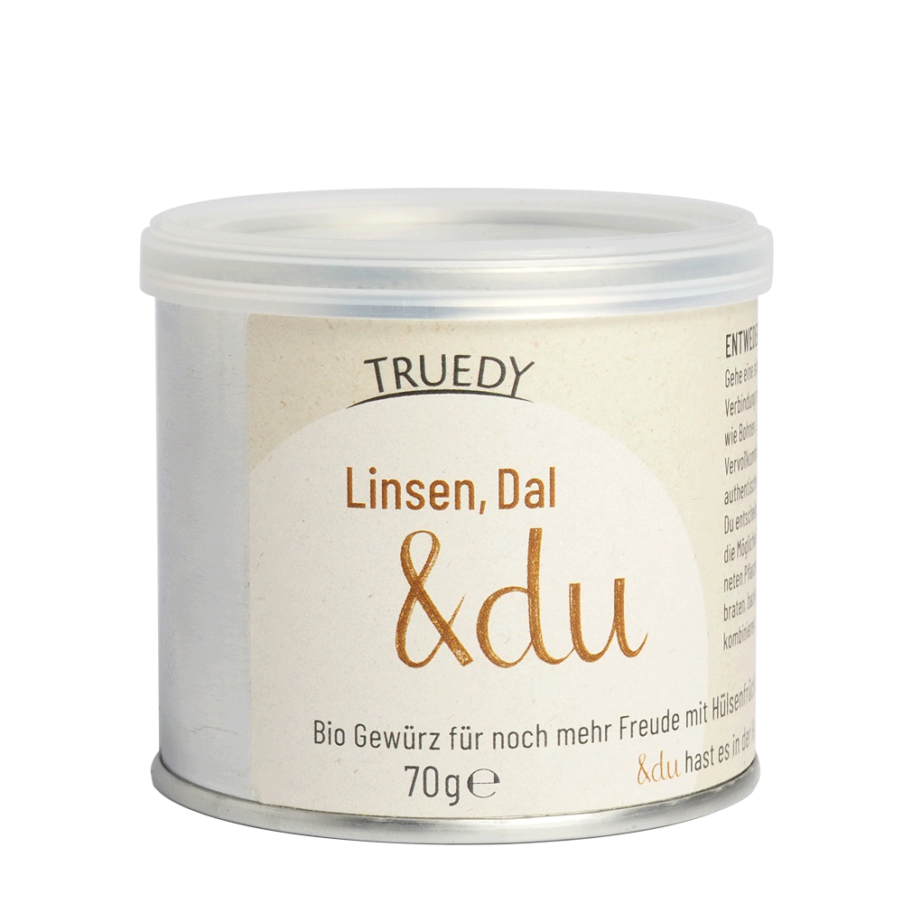 Truedy Bio Gewürzmischung Linsen, Dal &du